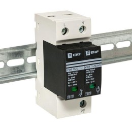 Устройство защиты от импульсных перенапряжений Т1+Т2; Iimp-12.5kA; In-20kA; Uc-275В; 1+1 PROxima EKF