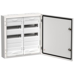 Корпус ЩРн-72 (2х36) TITAN 5 585х570х140 IP54 одна дверь метал. бел. IEK TI5-50-N-2X036-54