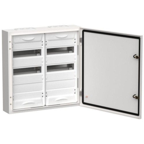 Корпус ЩРн-72 (2х36) TITAN 5 585х570х140 IP54 одна дверь метал. бел. IEK TI5-50-N-2X036-54