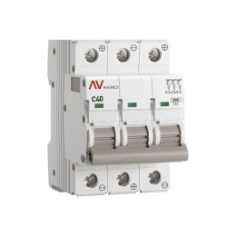 Выключатель автоматический 3п C 40А 10кА AV-10 DC AVERES EKF mcb10-DC-3-40C-av