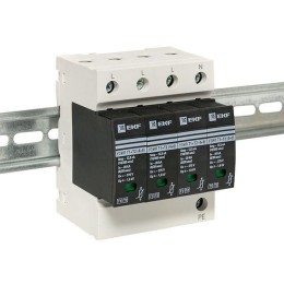 Устройство защиты от импульсных перенапряжений Т1+Т2; Iimp-12.5kA; In-20kA; Uc-275В; 4+0 PROxima EKF