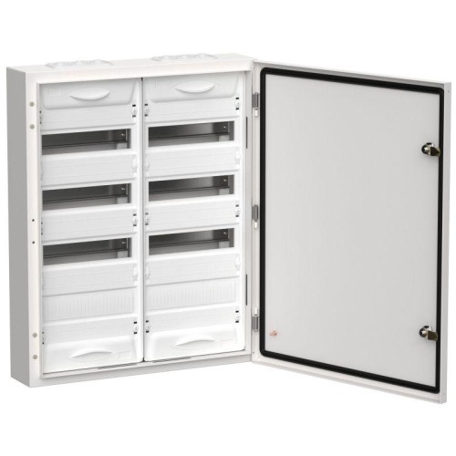 Корпус ЩРн-96 (2х48) TITAN 5 710х570х140 IP54 одна дверь метал. бел. IEK TI5-50-N-2X048-54