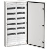 Корпус ЩРн-168 (2х84) TITAN 5 1085х570х140 IP54 одна дверь метал. бел. IEK TI5-50-N-2X084-54