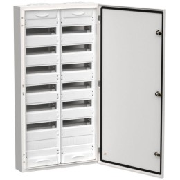 Корпус ЩРн-168 (2х84) TITAN 5 1085х570х140 IP54 одна дверь метал. бел. IEK TI5-50-N-2X084-54