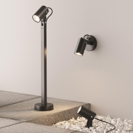 Светильник Scope 1х50Вт GU10 IP65 ландшафтный Maytoni O025FL-01B1