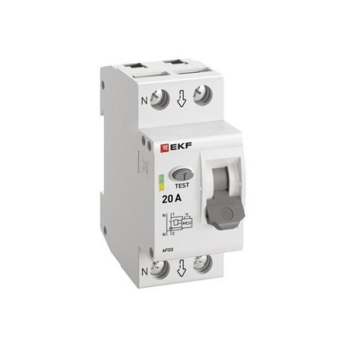 Устройство защиты от дугового пробоя (УЗДП) 1P+N 20А PROxima EKF afdd-2-20-pro
