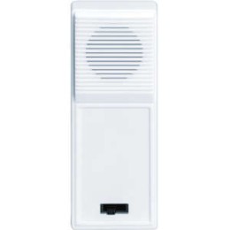 Звонок проводной Квартет с переключателем 4-х типов звучания 220В 80-90дБА бел. Тритон КВ-01С