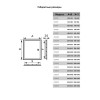 Люк-дверца ревизионная 418х418мм фланец 396х396мм бел. EVECS Л4040Р