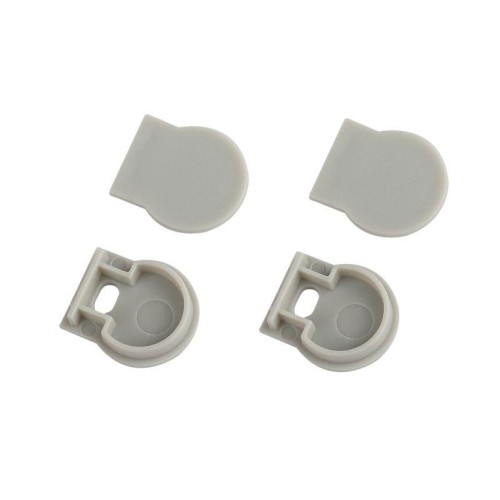 Набор заглушек 1520-3 для профиля Эра 1520 2шт глухие 2шт с отверстием Эра Б0062799