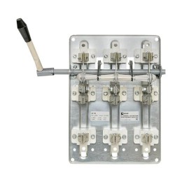 Разъединитель-предохранитель РПБ-1 100А левый привод без ППН Basic EKF rpb-r-100l