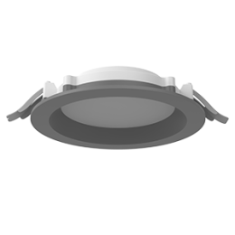 Светильник светодиодный DL-01 Pro 160мм 25Вт 4000К 176x51мм IP65/40 круглый встраив. с опаловым расс