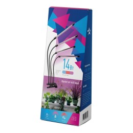 Светильник настольный для растений DESKGX6319.4 свет. 3 спектра излучения 5В 2А КОСМОС КОС_DESKGX631