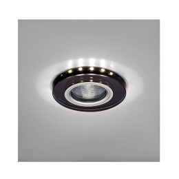 Светильник Bohemia LED 51 6 71 декор. гладк. стекло со светодиод. подсвет. MR 16 черн. ИТАЛМАК IT870