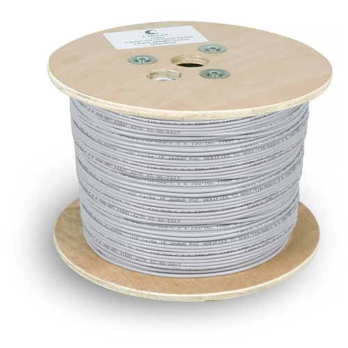 Кабель витая пара U/UTP кат.5E 1х2х26AWG patch PVC нг(А)-LS UTP-1P-Cat.5e-PATCH сер. (уп.500м) Cabeu