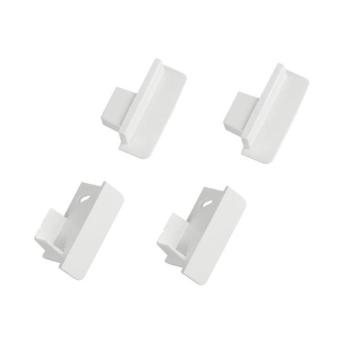 Набор заглушек 2309-3 для профиля 2309 2шт глухие 2шт с отверстием Эра Б0062833