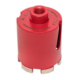 Коронка алмазная для дрелей с микроударом DCH-68MH Micro Hit Laser M16 Professional EKF dch-68-mh-m1