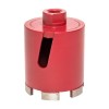Коронка алмазная для дрелей с микроударом DCH-72MH Micro Hit Laser M16 Professional EKF dch-72-mh-m1
