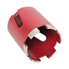 Коронка алмазная для дрелей с микроударом DCH-72MH Micro Hit Laser M16 Professional EKF dch-72-mh-m1