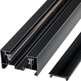 Шинопровод трековый накладной 1ф ARTLINE с питанием и заглушкой 2м алюм./медь с держателями с пласти