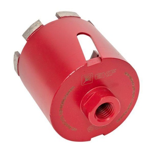 Коронка алмазная для дрелей с микроударом DCH-82MH Micro Hit Laser M16 Professional EKF dch-82-mh-m1