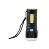 Фонарь аккумуляторный LED51525 4В 4LED+COB 3Вт 4 реж. Micro USB черн. (бокс) Ultraflash 15195