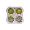 Фонарь аккумуляторный LED51525 4В 4LED+COB 3Вт 4 реж. Micro USB черн. (бокс) Ultraflash 15195