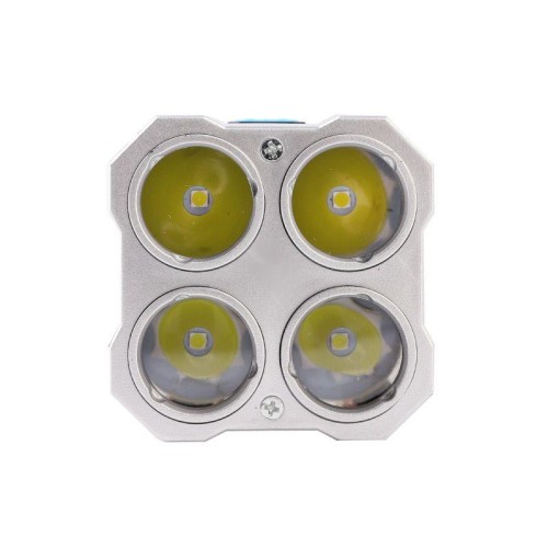 Фонарь аккумуляторный LED51525 4В 4LED+COB 3Вт 4 реж. Micro USB черн. (бокс) Ultraflash 15195