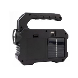 Фонарь аккумуляторный LED51526 4В 1LED+COB+6xSMD 3Вт 4 реж. Micro USB черн. (бокс) Ultraflash 15194