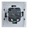 Розетка СП FORTE&PIANO16А IP44 FP319 с заземл. защ. шторки с крышкой безвинт. крепл. сер. IEK FP-R16