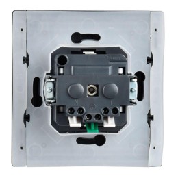 Розетка СП FORTE&PIANO16А IP44 FP319 с заземл. защ. шторки с крышкой безвинт. крепл. сер. IEK FP-R16