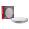 Светильник светодиодный LBS-8732 32Вт Flat silver настенно-потолочный Ultraflash 15160