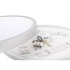 Светильник светодиодный LBS-8732 32Вт Flat silver настенно-потолочный Ultraflash 15160