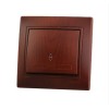 Переключатель проходной 1-кл. Mira вишня LEZARD 701-0601-105