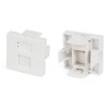Вставка SIP2-1K-M45-45 45х45 для модуля формата Keystone Jack Hyperline 35207