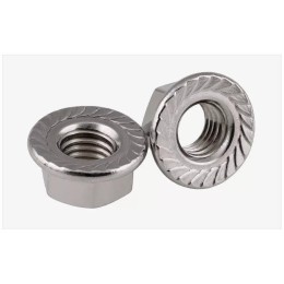 Гайка с насечкой оцинкованная М16 (DIN 6923) (уп.100шт) Промрукав PR08.3888