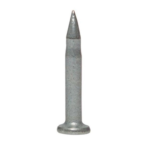 Гвозди кованые для монтажного пистолета по бетону металлу Bullet Type d3мм дл.17мм цинкование (уп.10