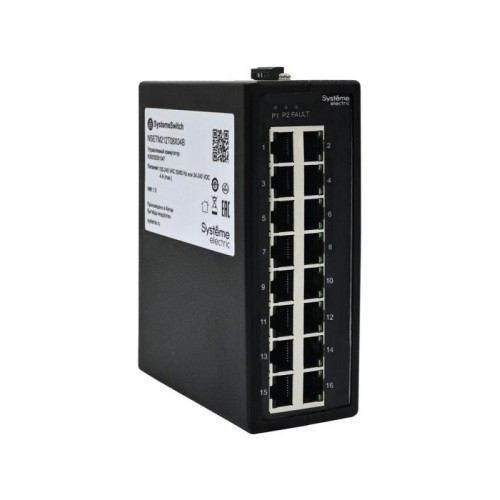 Коммутатор промышленный неуправляемый Ethernet 16х10/100BaseT SE NSETU116T16X00B