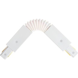 Коннектор трековый для соединения шинопровода гибкий ARTLINE пластик/медь бел. Ritter 59751 7