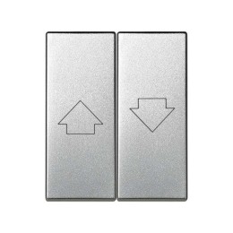 Клавиша двойная для 75396-69 Simon82 Centralizations алюм. 82029-53