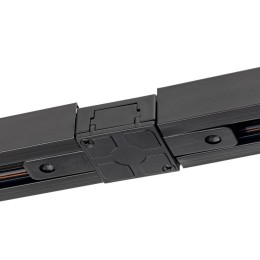 Коннектор трековый для соединения шинопровода прямой жесткий ARTLINE пластик/медь черн. Ritter 59744