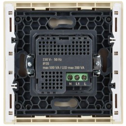 Датчик движения FORTE&PIANO FP455 ваниль IEK FP-MS10-N-150-05-K10