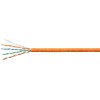 Кабель витая пара U/UTP кат.5E 4х2х24AWG solid LSZH нг(А)-HF UTP-4P-Cat.5e-SOLID-LSZH оранж. (уп.305