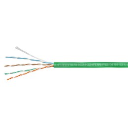 Кабель витая пара U/UTP кат.5E 4х2х24AWG solid LSZH нг(А)-HF UTP-4P-Cat.5e-SOLID-LSZH-GN зел. (уп.30