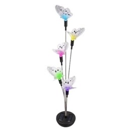 Светильник светодиодный садовый SLR-S01 "бабочки" 5RGB h=1м мультиколор на солнечн. батарее ФАZА 500