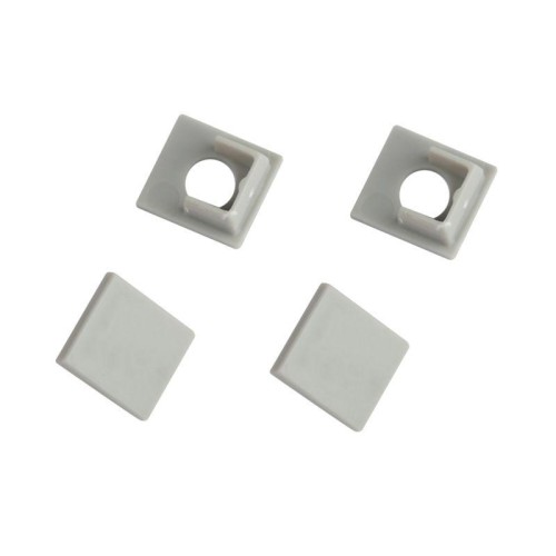 Набор заглушек 5022-3 для профиля 5022. 4624. 5313(01) 3313. 3213. 5313(02) 2шт глухие 2шт с отверст