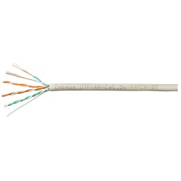 Кабель витая пара U/UTP кат.5E 4х2х24AWG patch PVC нг(А)-LS UTP-4P-Cat.5e-PATCH-GY сер. (уп.305м) Ca