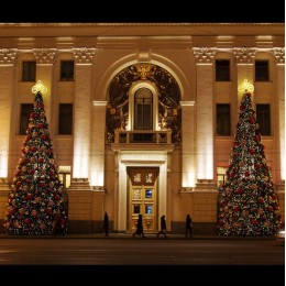 Фигура елочная "Шар" 15см IP65 на уличную ель глянцев. красн. Neon-Night 502-022