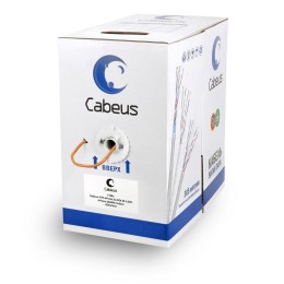 Кабель витая пара F/UTP кат.5E 4х2х24AWG solid LSZH нг(А)-HF FTP-4P-Cat.5e-SOLID-LSZH оранж. (уп.305