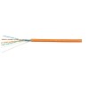 Кабель витая пара F/UTP кат.5E 4х2х24AWG solid LSZH нг(А)-HF FTP-4P-Cat.5e-SOLID-LSZH оранж. (уп.305
