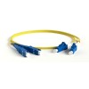 Патч-корд FC-D2-9-LC/UR-SC/UR-H-20M-LSZH-YL волоконно-оптический (шнур) SM 9/125 (OS2) LC/UPC-SC/UPC